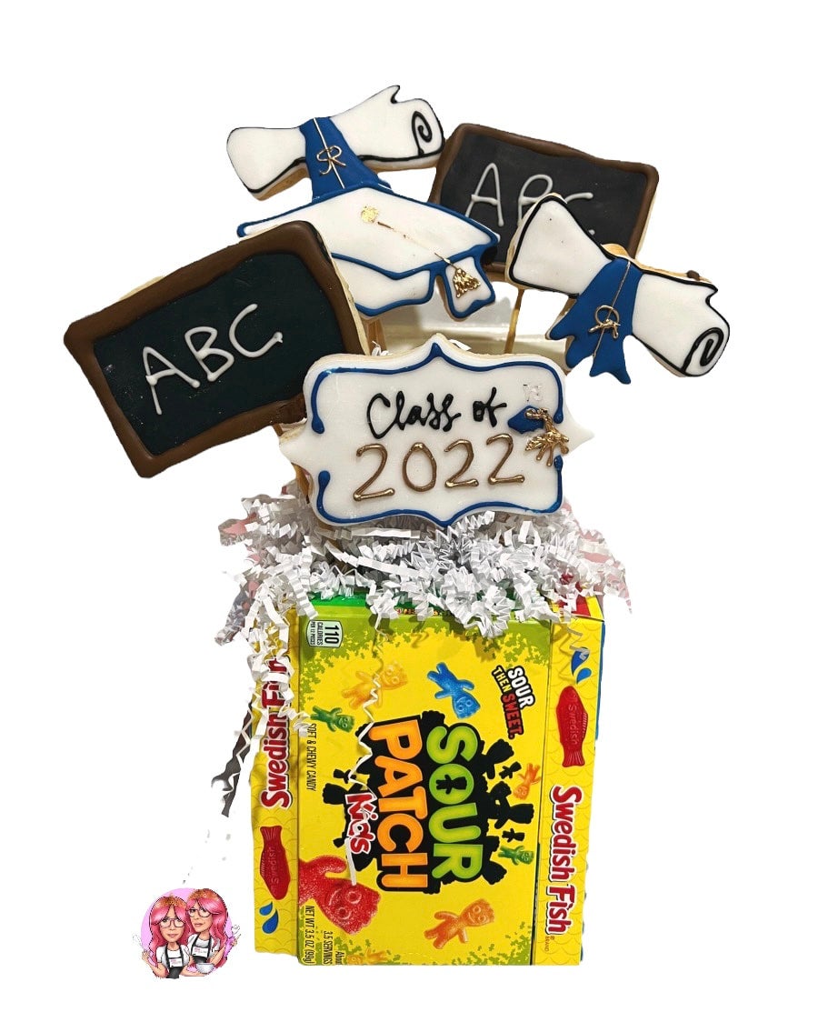 Graduation Candy Cookie Bouquet Justdelightfull